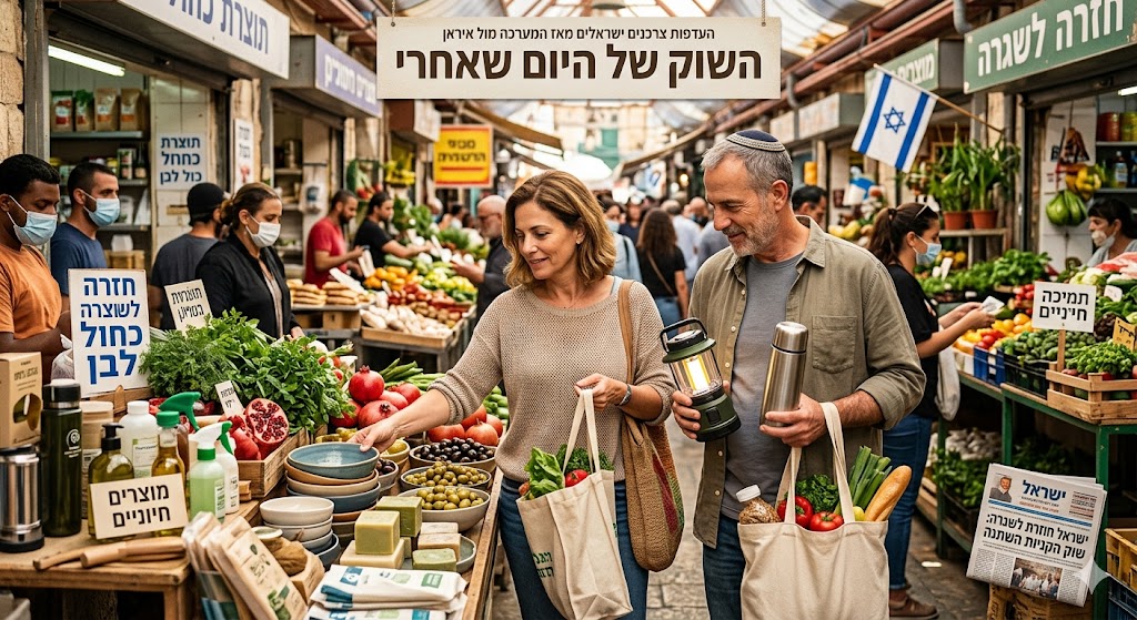 קניות של "היום שאחרי": איך השתנו העדפות הצרכנים הישראלים מאז פרוץ המערכה מול איראן.