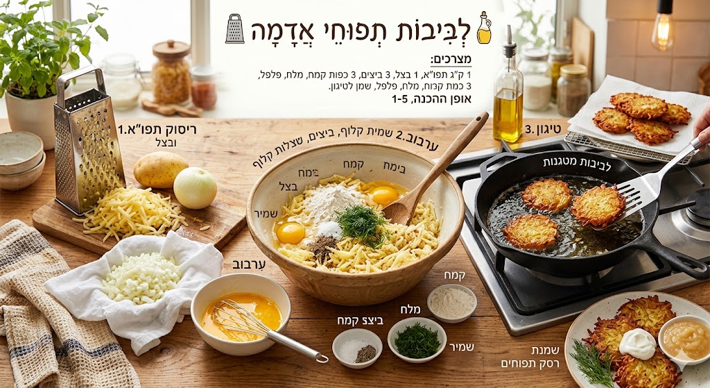 לביבות תפוחי אדמה